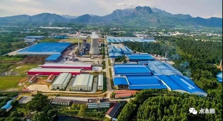 覃塘區林業(yè)生態(tài)循環(huán)經(jīng)濟（核心）示范區廠(chǎng)房林立